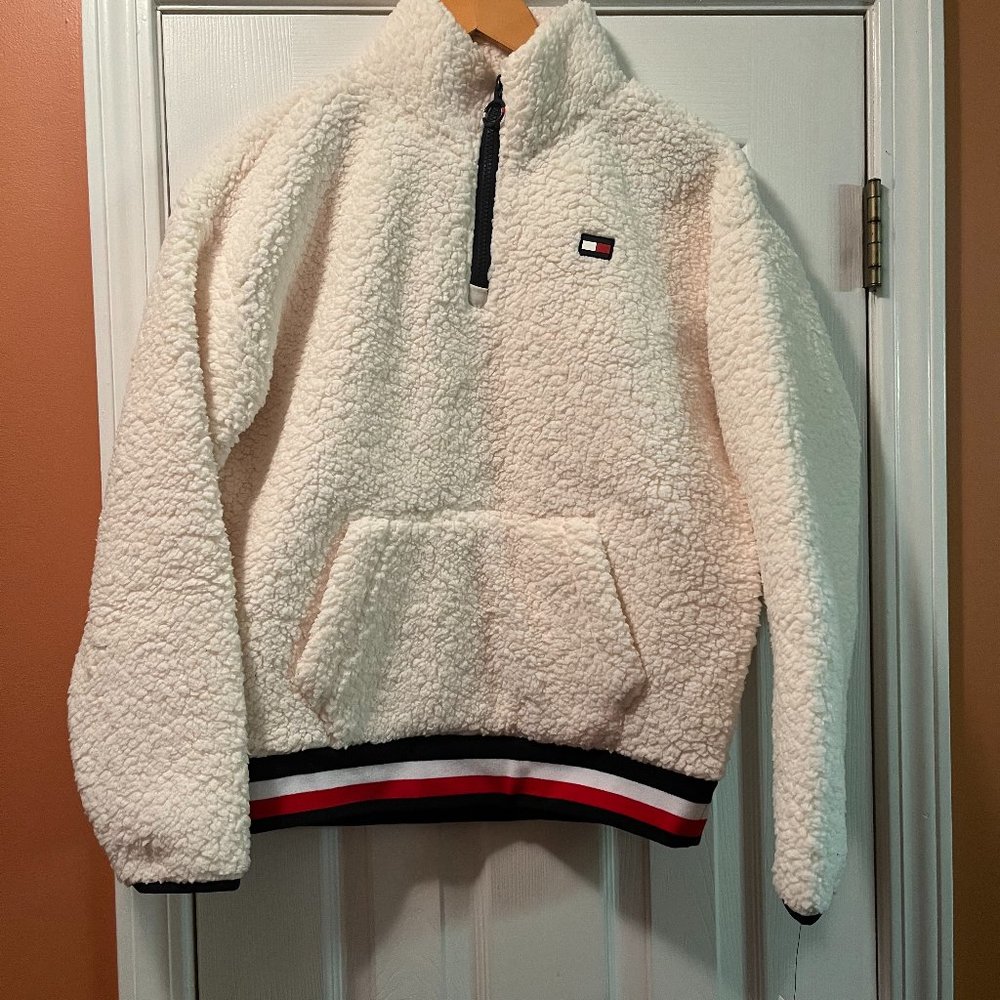 NWT Tommy Hilfiger Sport fleece 1/4 zip pullover jacket